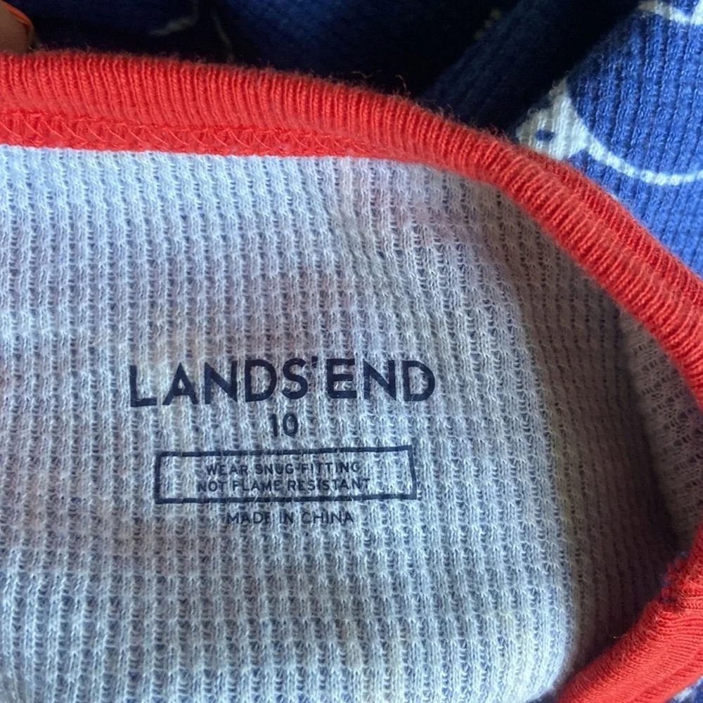 Boys matching PJ set from LANDS END